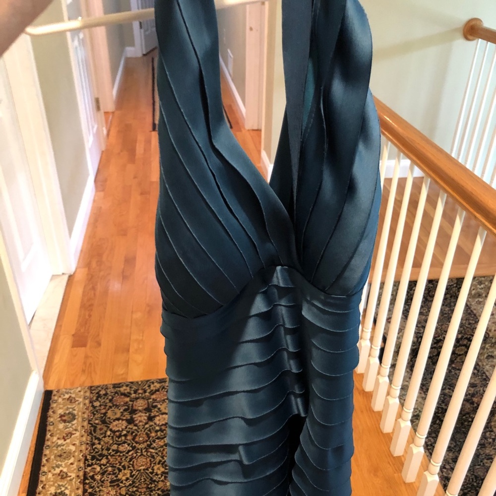 Blue cocktail dress